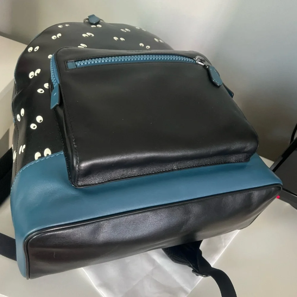 Disney X Coach Spooky Eyes Dark Fairytale Leather BackPack